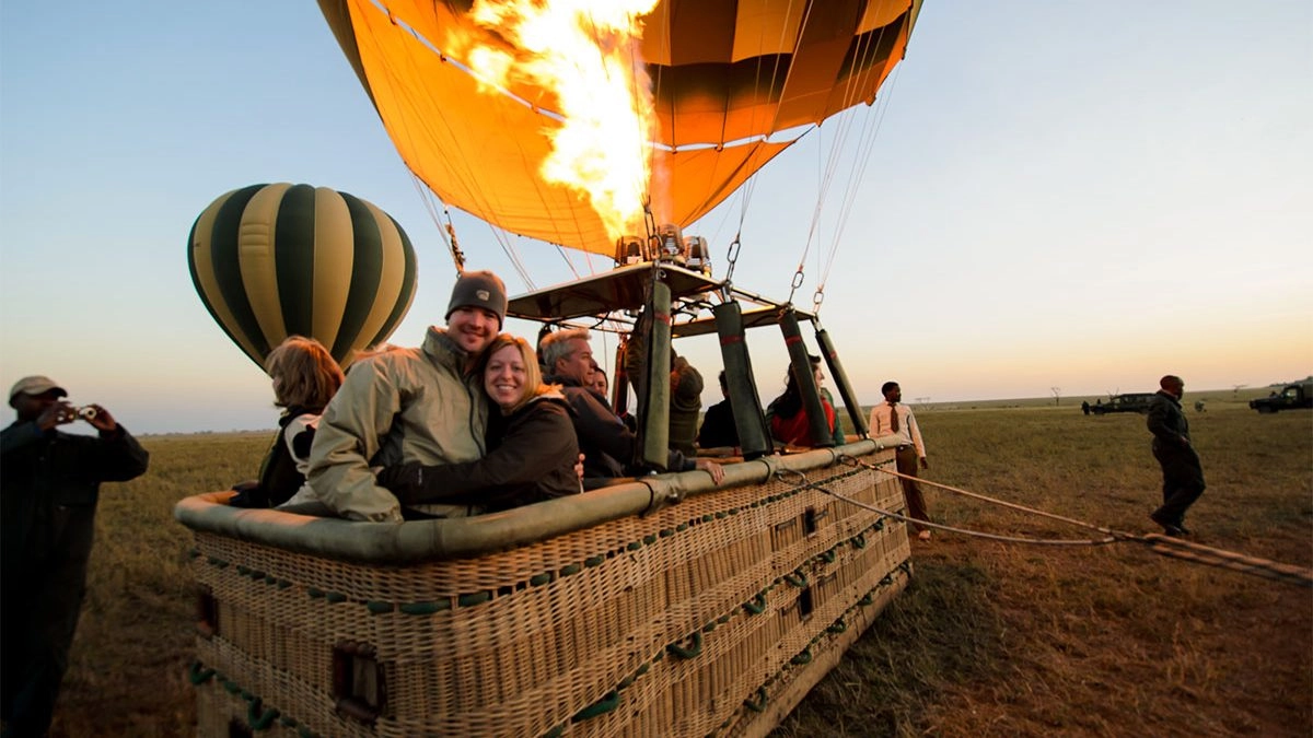 Hot Air Balloon Safari